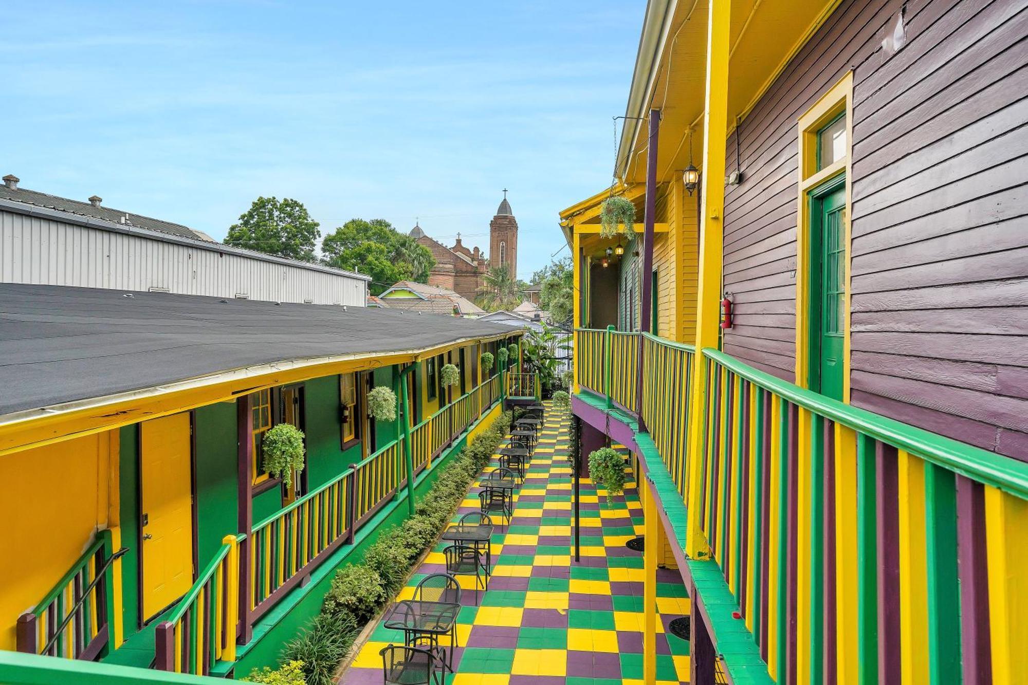 Historic Mardi Gras Inn نيو أورلينز المظهر الخارجي الصورة